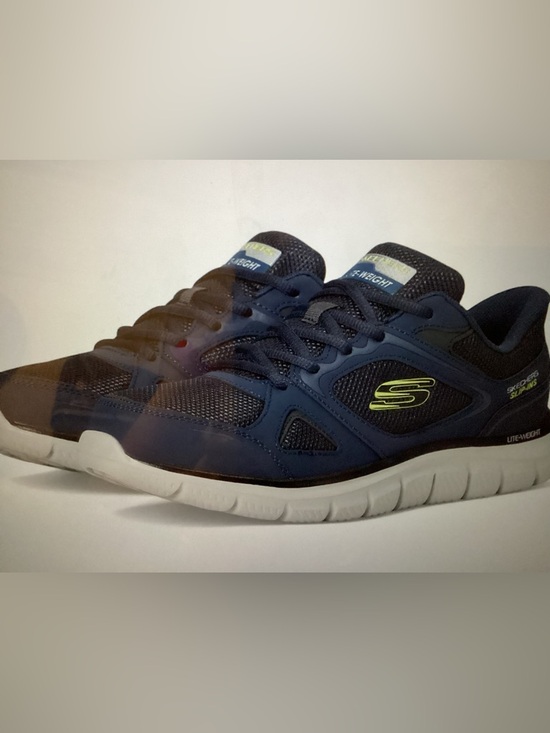 Skechers Other - Skechers Track Ezra’l Mens 11.5 Wide Navy Sneakers Slip Ins No box